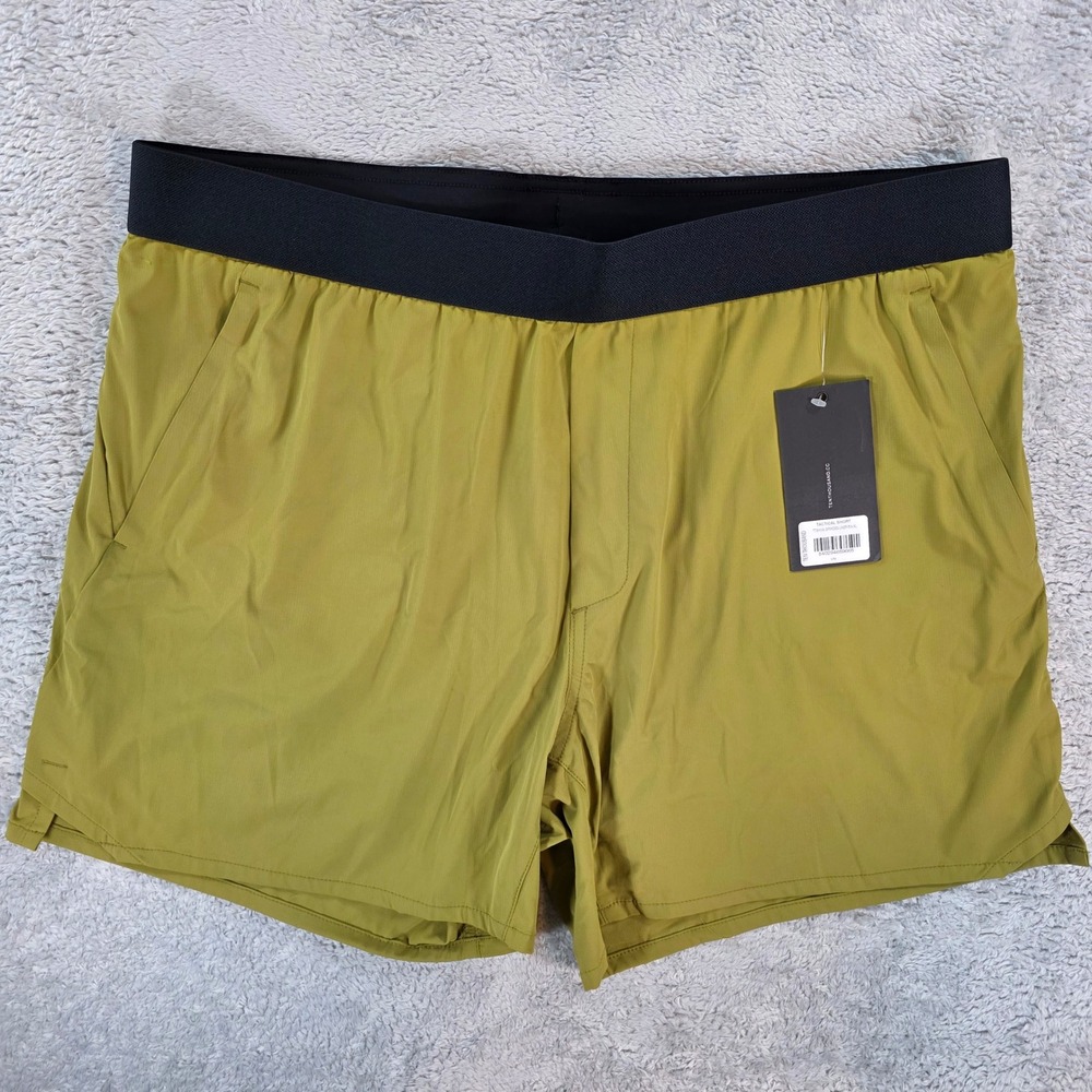 Ten Thousand Tactical Lined Short TTSH006 Moss Green XL Training 5in Inseam FLAW